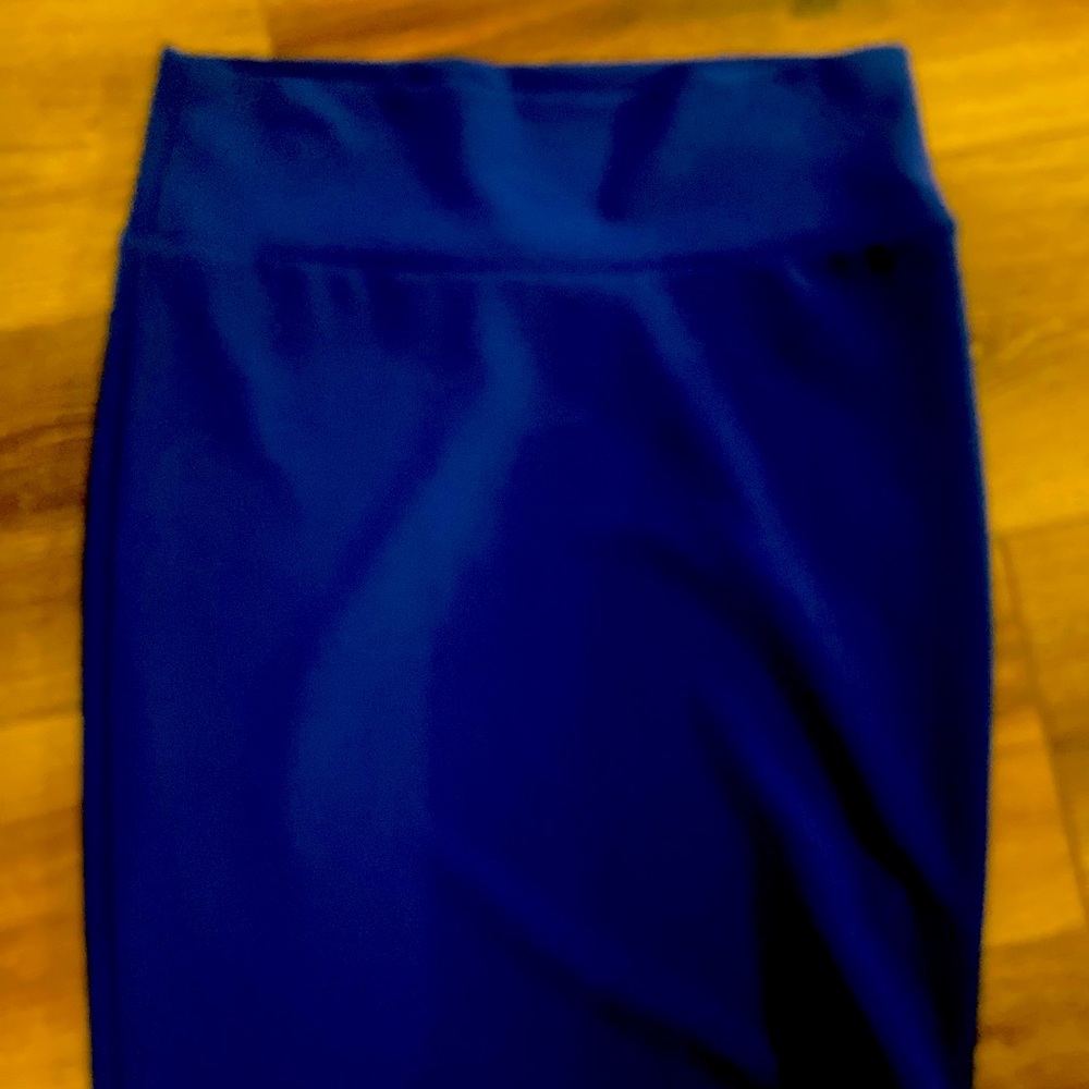 Lularoe Cassie Royal Blue Skirt